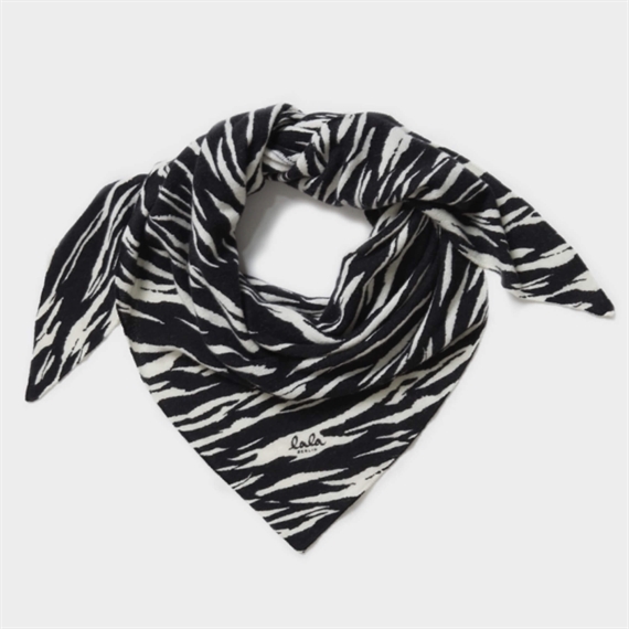 Lala Berlin Triangle Printed M, Black Tiger